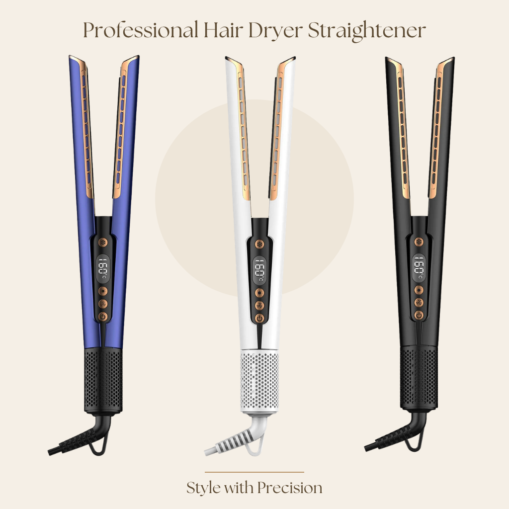 2in1 Hair Dryer Straightener