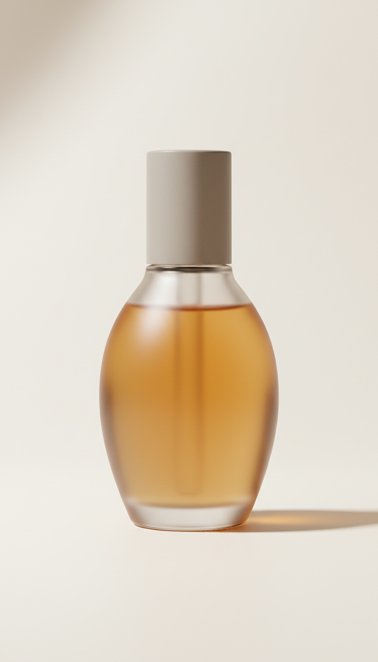 lightweight nourishing hair oil bottle