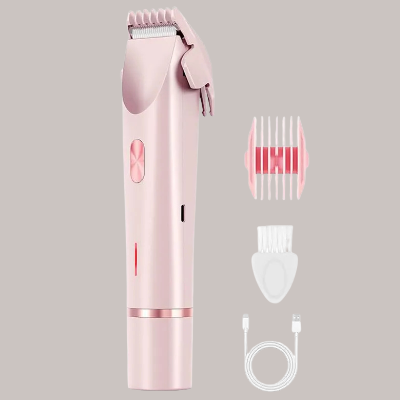 Pink Portable Smart Shaver